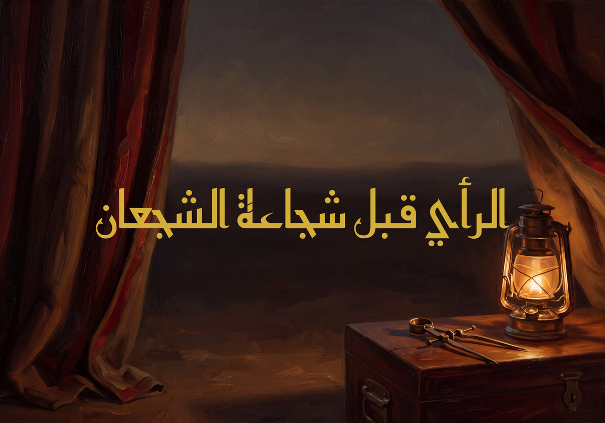 Judgement Comes Before Courage: the artwork as it is printed, 50 × 35 cm